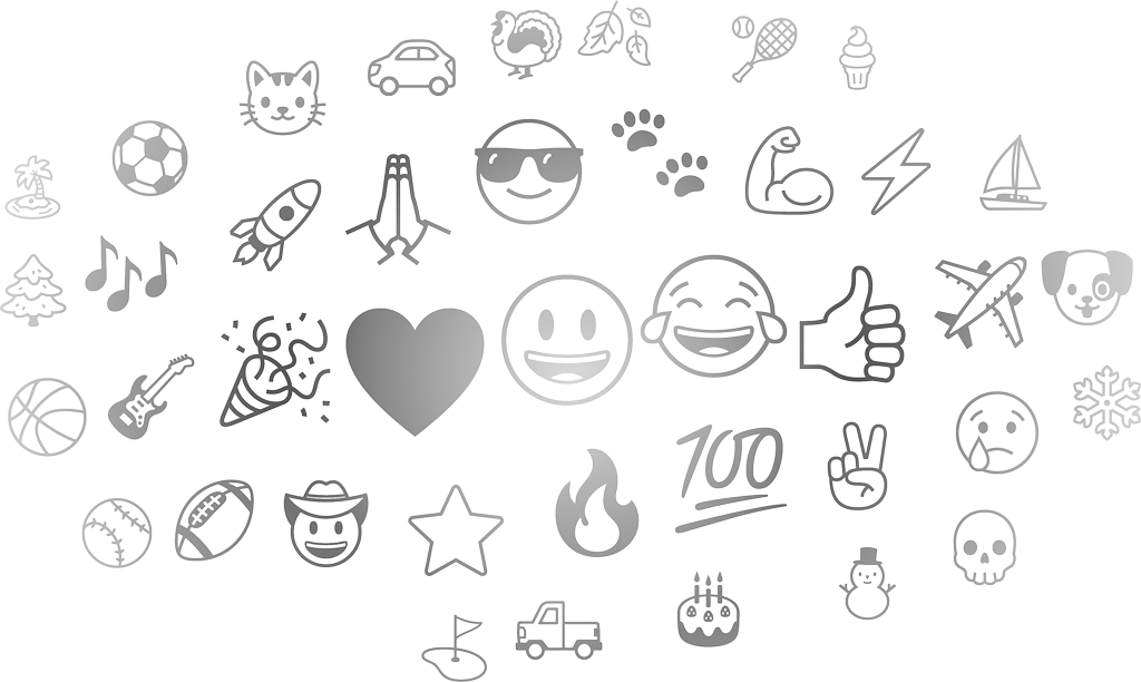 Emoji and font options