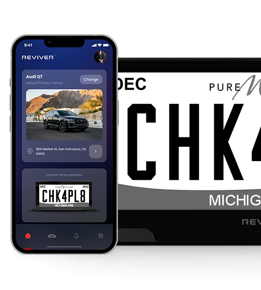 Digital License Plates in Michigan