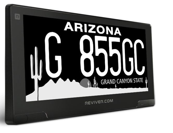 Digital License Plates in Arizona Reviver